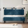 Tête de lit suspendue Bleu Velours 582494582494