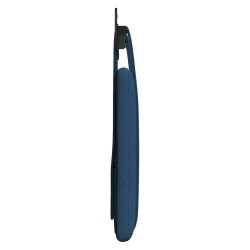 Tête de lit suspendue Bleu Tissu 582495582495