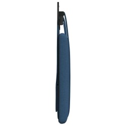 Tête de lit suspendue Bleu Tissu 582496582496