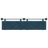 Tête de lit suspendue Bleu Velours 582499582499