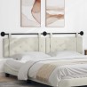 Tête de lit suspendue Crème Velours 582500582500