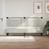 Tête de lit suspendue Crème Velours 582500582500