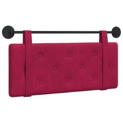Tête de lit suspendue Bordeaux Velours 582503582503