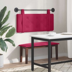 Tête de lit suspendue Bordeaux Velours 582503582503
