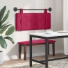 Tête de lit suspendue Bordeaux Velours 582503582503