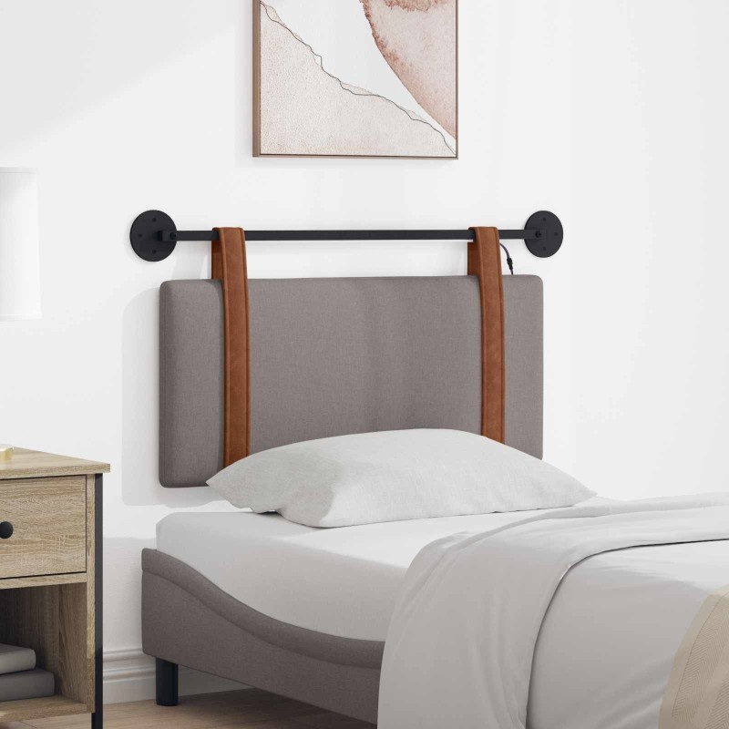 Tête de lit suspendue Avec lumière LED Taupe PU antique 582506582506