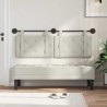 Tête de lit suspendue Crème Velours 582509582509