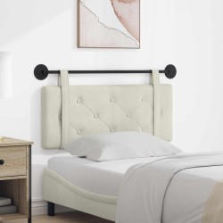 Tête de lit suspendue Crème Velours 582510582510