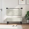 Tête de lit suspendue Crème Velours 582510582510