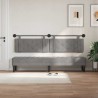 Tête de lit suspendue Gris clair Velours 582512582512