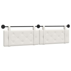 Tête de lit suspendue Blanc Simili cuir 582514582514
