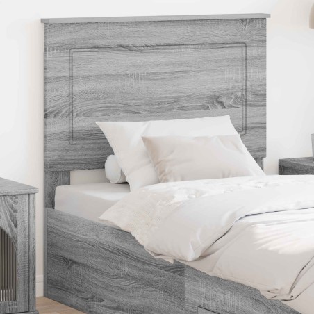 Tête de lit Gris Sonoma 100 cm Bois d’ingénierie 582517582517