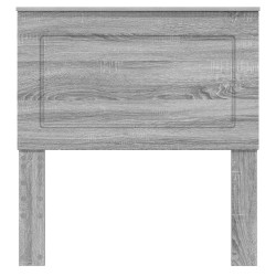 Tête de lit Gris Sonoma 100 cm Bois d’ingénierie 582517582517