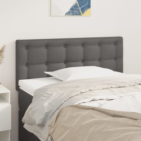 Tête de lit Gris 80x5x78/88 cm Similicuir 582522582522