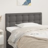 Tête de lit Gris 80x5x78/88 cm Similicuir 582522582522