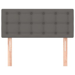 Tête de lit Gris 80x5x78/88 cm Similicuir 582522582522