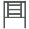 Tête de lit Gris 81x4x100 cm Bois massif de pin 582523582523