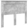 Tête de lit Gris béton 120 cm Bois d'ingénierie 582524582524