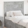 Tête de lit Gris béton Bois d'ingénierie 582525582525