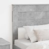 Tête de lit Gris béton Bois d'ingénierie 582525582525