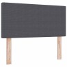 Tête de lit Gris foncé 90 cm Tissu en velours côtelé 582526582526