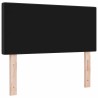 Tête de lit Gris foncé 90 cm Tissu en velours côtelé 582526582526