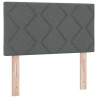 Tête de lit Gris foncé 80 cm tissu 582527582527