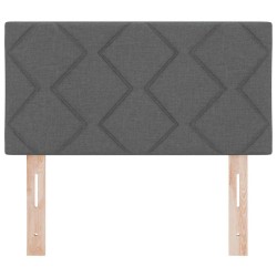 Tête de lit Gris foncé 80 cm tissu 582527582527
