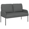 Ensembles de canapés 3 pcs Gris foncé 115 x 56 x 80 cm 582529582529