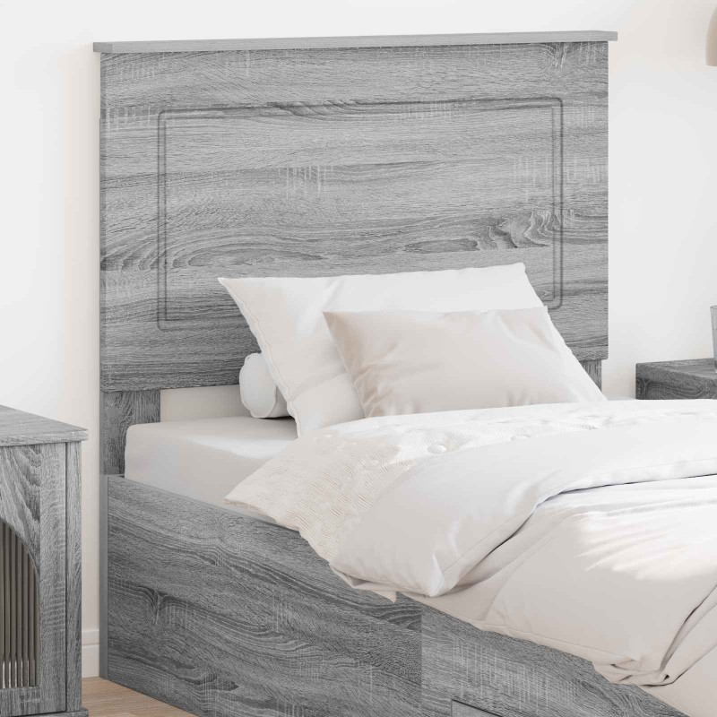 Tête de lit Gris Sonoma 100 cm Bois d’ingénierie 582530582530