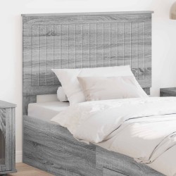 Tête de lit Gris Sonoma 100 cm Bois d'ingénierie 582531582531