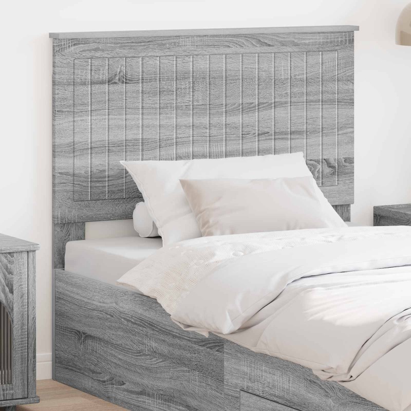 Tête de lit Gris Sonoma 100 cm Bois d'ingénierie 582531582531