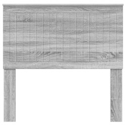 Tête de lit Gris Sonoma 100 cm Bois d'ingénierie 582531582531