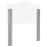Tête de lit Gris Sonoma Bois d'ingénierie 582533582533