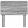Tête de lit Gris Sonoma Bois d'ingénierie 582534582534