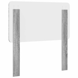 Tête de lit Gris Sonoma Bois d'ingénierie 582534582534