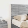 Tête de lit Gris Sonoma 120 cm Bois d'ingénierie 582535582535