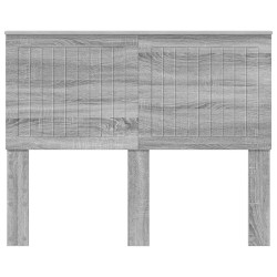 Tête de lit Gris Sonoma 120 cm Bois d'ingénierie 582535582535
