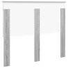Tête de lit Gris Sonoma 120 cm Bois d'ingénierie 582535582535