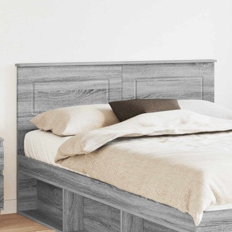 Tête de lit Gris Sonoma Bois d'ingénierie 582537582537