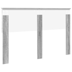 Tête de lit Gris Sonoma Bois d'ingénierie 582537582537