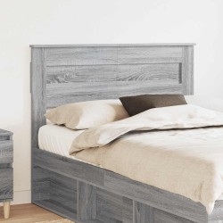 Tête de lit Gris Sonoma Bois d'ingénierie 582538582538
