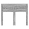 Tête de lit Gris Sonoma Bois d'ingénierie 582538582538