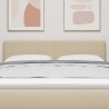 Tête de lit Gris Vert Clair 144 cm Tissu en velours côtelé 582539582539