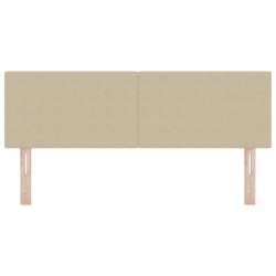 Tête de lit Gris Vert Clair 144 cm Tissu en velours côtelé 582539582539