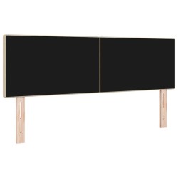 Tête de lit Gris Vert Clair 144 cm Tissu en velours côtelé 582539582539