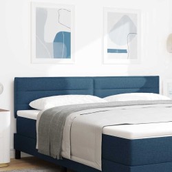 Tête de lit LED avec bandes LED Bleu 180 cm tissu 582543582543