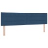 Tête de lit LED avec bandes LED Bleu 180 cm tissu 582543582543