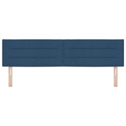 Tête de lit LED avec bandes LED Bleu 180 cm tissu 582543582543