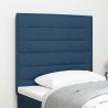 Tête de lit LED avec bandes LED Bleu 90 cm tissu 582544582544